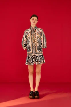 Farm Rio Romantic Garden Lenzing™ Ecovero™ Viscose Mini Dress 7 Farm Rio Romantic Garden Lenzing™ Ecovero™ Viscose Mini Dress -Farm Rio Shop 301785 04 scaled