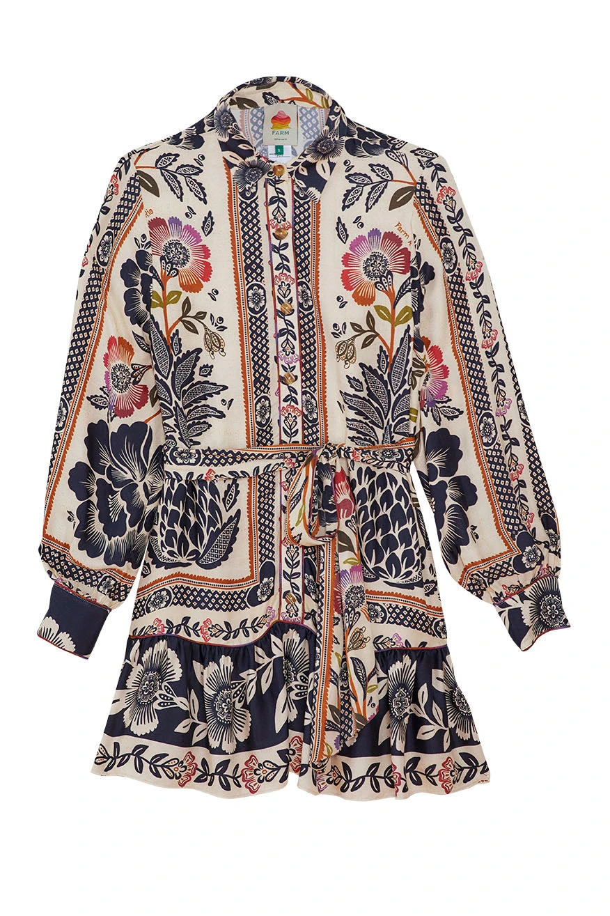 Farm Rio Romantic Garden Lenzing™ Ecovero™ Viscose Mini Dress 5 Farm Rio Romantic Garden Lenzing™ Ecovero™ Viscose Mini Dress - Image 5