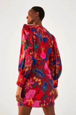 Farm Rio Red Wild Life Mini Dress 10 Farm Rio Red Wild Life Mini Dress -Farm Rio Shop 301790 05 1 scaled