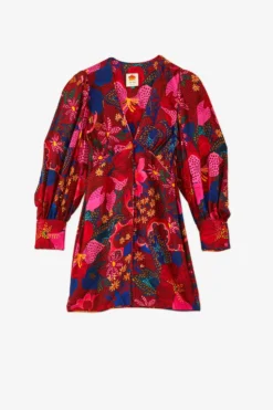 Farm Rio Red Wild Life Mini Dress 11 Farm Rio Red Wild Life Mini Dress -Farm Rio Shop 301790 06 scaled