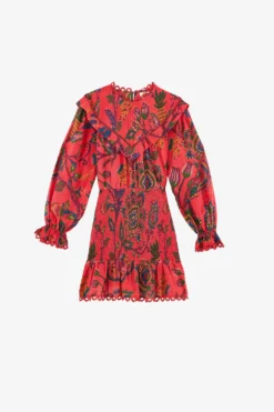 Farm Rio Red Sunset Tapestry Mini Dress -Farm Rio Shop 301793 06 5d70d3a7 348b 48ae a788 99ca6a882028 scaled
