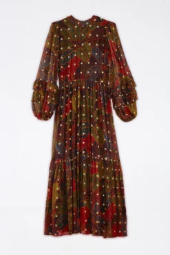 Farm Rio Black Rainforest Maxi Dress -Farm Rio Shop 301812 04 scaled