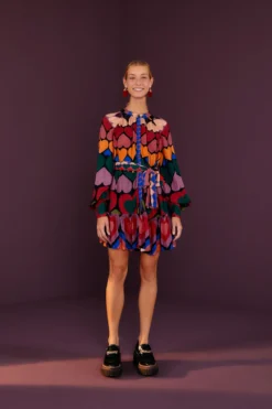 Farm Rio Full Of Hearts Mini Dress -Farm Rio Shop 301905 04 scaled