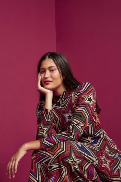 Farm Rio Mystic Trip Lenzing™ Ecovero™ Jersey Dress -Farm Rio Shop 301939 03 scaled