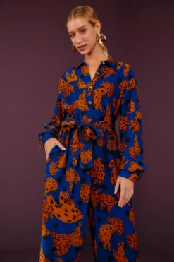 Farm Rio Navy Bananica Jumpsuit -Farm Rio Shop 301972 02 scaled