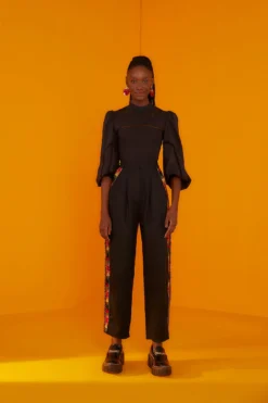 Farm Rio Black Lace Blouse -Farm Rio Shop 301996 04