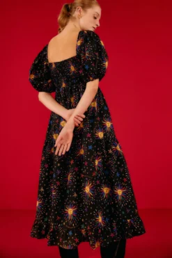Farm Rio Rainbow Suns Organic Cotton Maxi Dress -Farm Rio Shop 302685 03 scaled