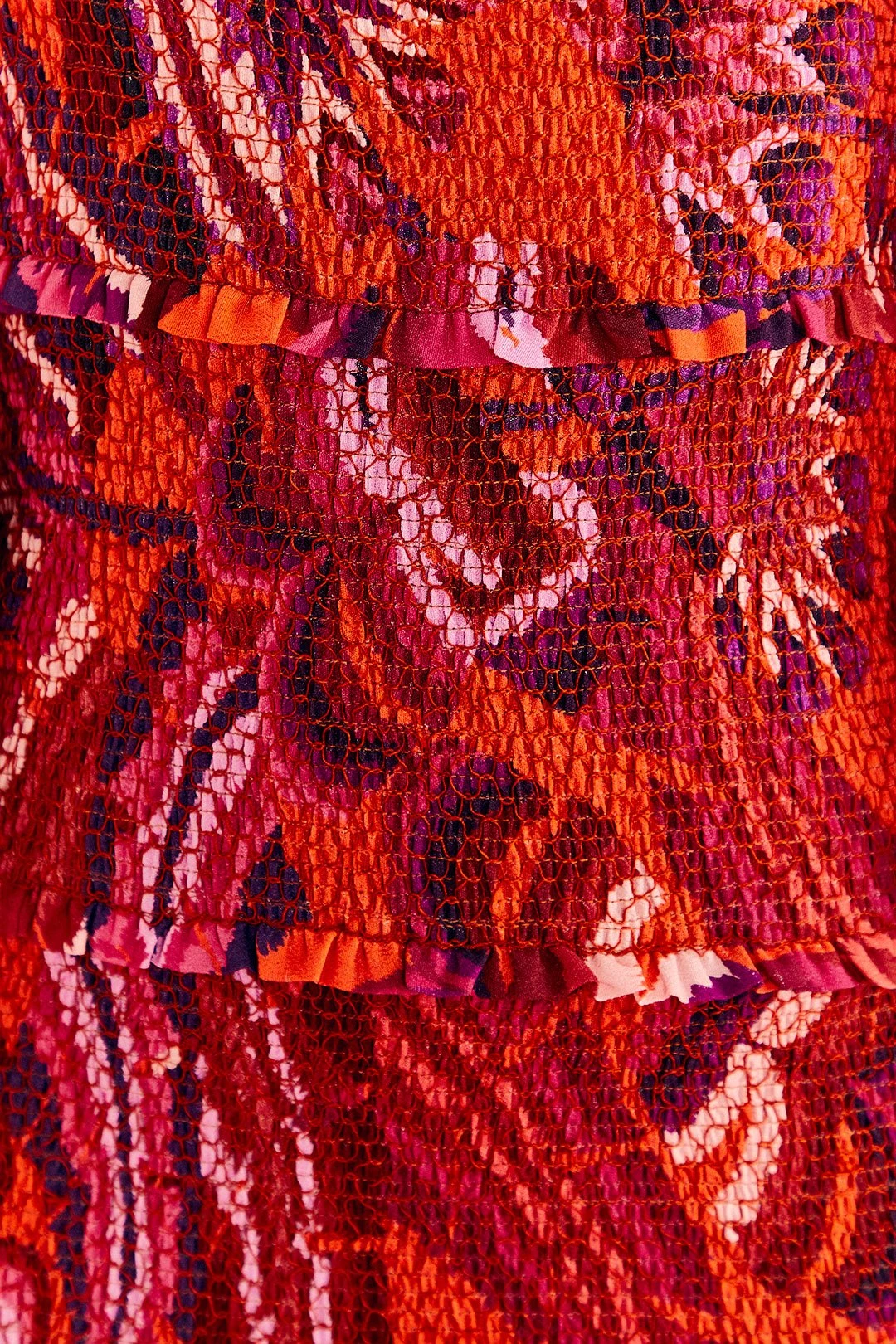 Farm Rio Orange Chevron Forest Maxi Dress 5 Farm Rio Orange Chevron Forest Maxi Dress - Image 5