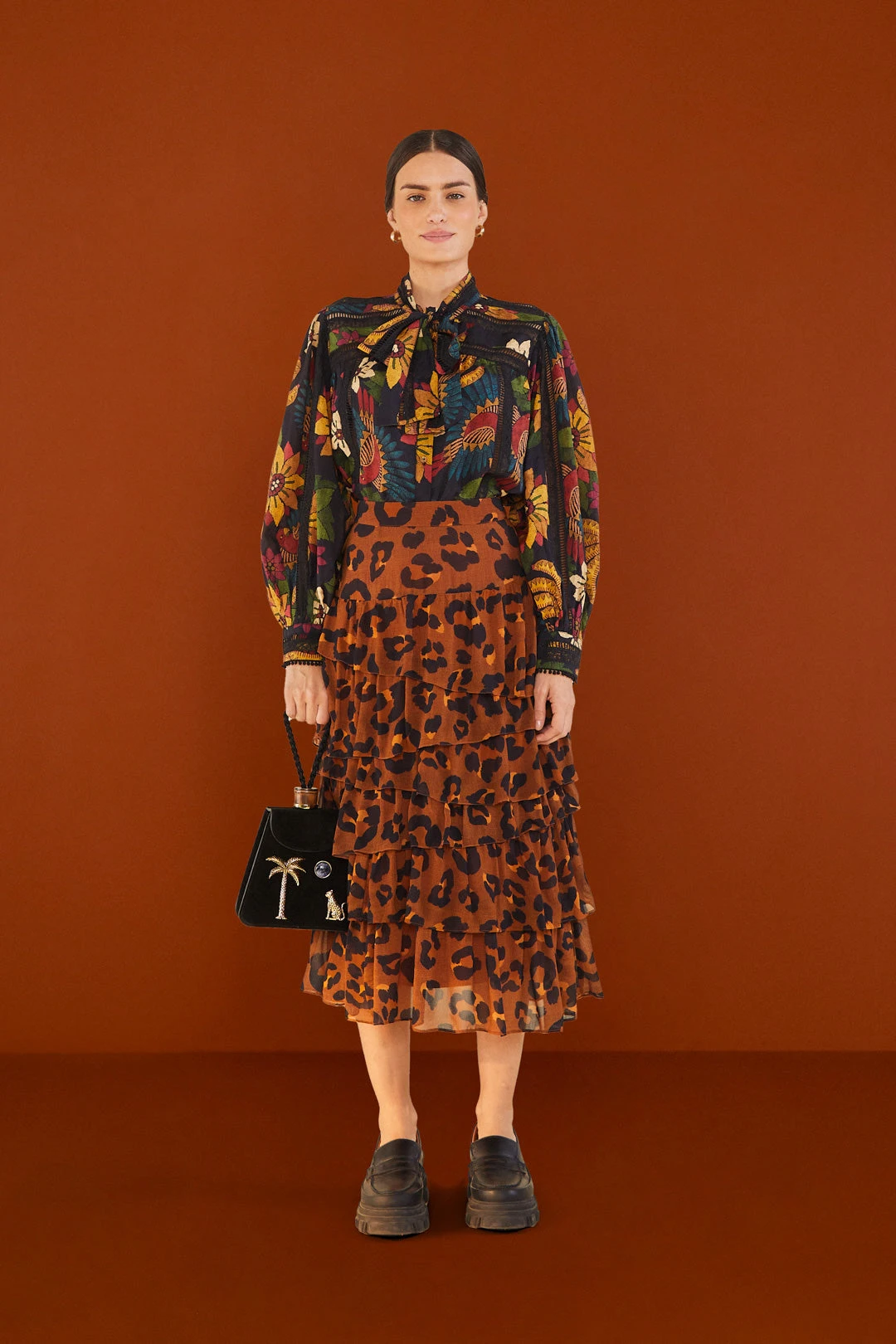 Farm Rio Macaw Ballet Blouse 2 Farm Rio Macaw Ballet Blouse - Image 2