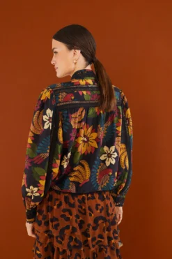Farm Rio Macaw Ballet Blouse 7 Farm Rio Macaw Ballet Blouse -Farm Rio Shop 303782 03