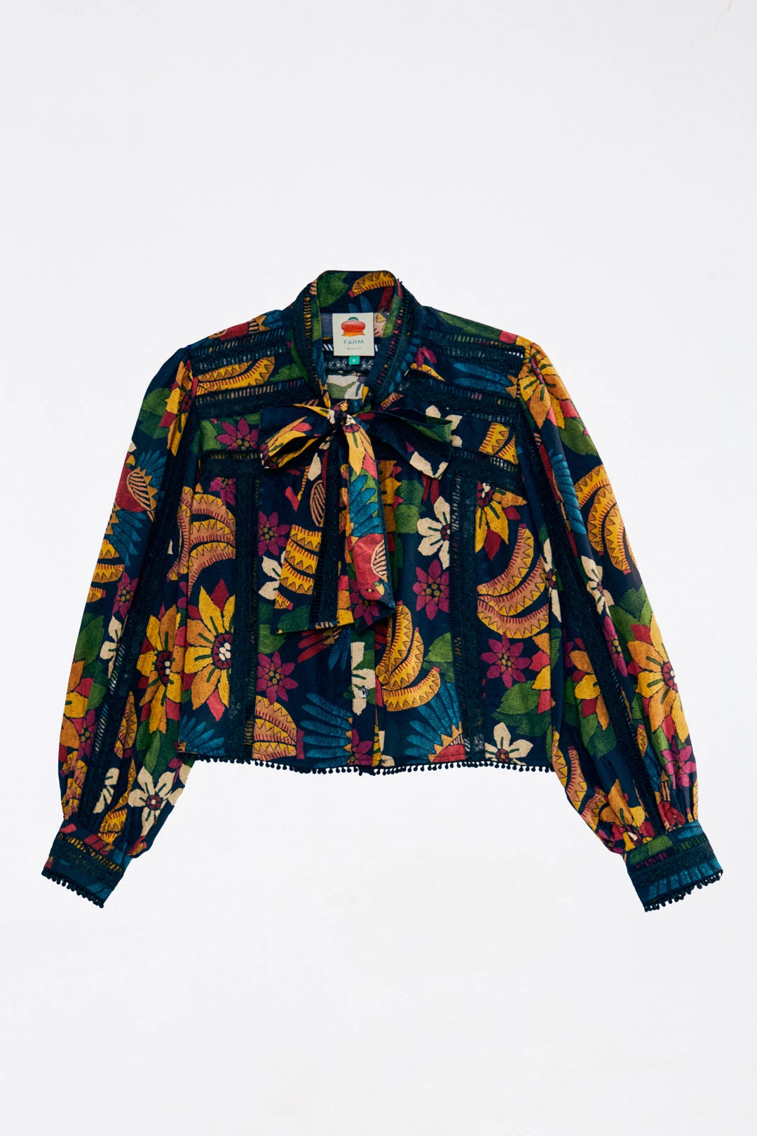 Farm Rio Macaw Ballet Blouse 5 Farm Rio Macaw Ballet Blouse - Image 5