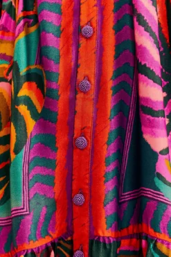 Farm Rio Graphic Foliage Lenzing™ Ecovero™ Viscose Mini Dress 9 Farm Rio Graphic Foliage Lenzing™ Ecovero™ Viscose Mini Dress -Farm Rio Shop 303810 05