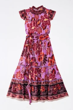 Farm Rio Sweet Floral Midi Dress 13 Farm Rio Sweet Floral Midi Dress -Farm Rio Shop 303821 07