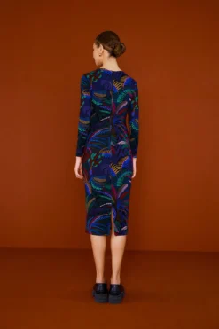 Farm Rio Amazonia Night Lenzing™ Ecovero™ Viscose Midi Dress 7 Farm Rio Amazonia Night Lenzing™ Ecovero™ Viscose Midi Dress -Farm Rio Shop 303850 03