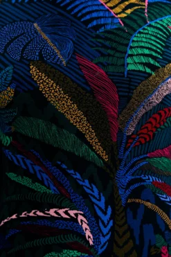 Farm Rio Amazonia Night Lenzing™ Ecovero™ Viscose Midi Dress 9 Farm Rio Amazonia Night Lenzing™ Ecovero™ Viscose Midi Dress -Farm Rio Shop 303850 04