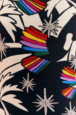 Farm Rio Toucans Wave Lenzing™ Ecovero™ Viscose Midi Dress -Farm Rio Shop 303851 04