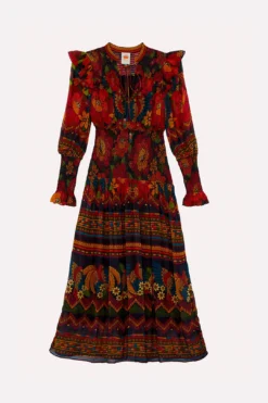 Farm Rio Macaw Ballet Ainika Maxi Dress -Farm Rio Shop 303894 06
