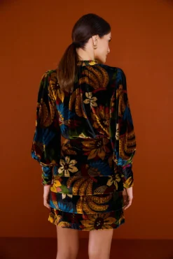 Farm Rio Macaw Ballet Mini Dress 9 Farm Rio Macaw Ballet Mini Dress -Farm Rio Shop 303912 04