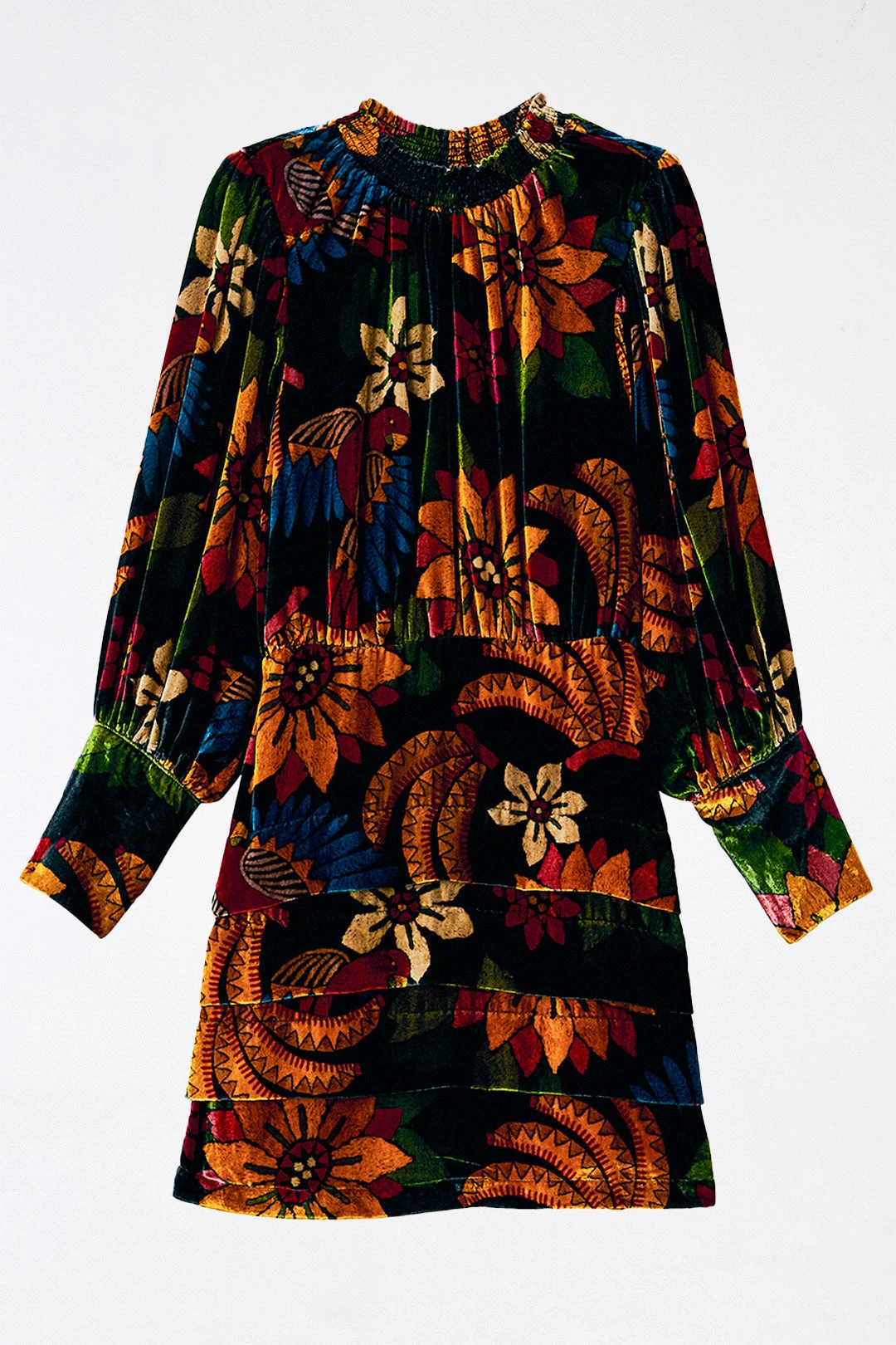 Farm Rio Macaw Ballet Mini Dress 6 Farm Rio Macaw Ballet Mini Dress - Image 6