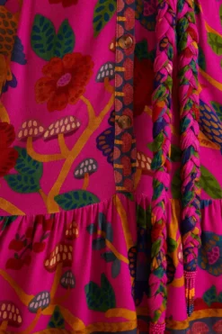 Farm Rio Pink Sweet Forest Mini Dress -Farm Rio Shop 303913 05