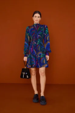 Farm Rio Amazonia Night Mini Dress -Farm Rio Shop 303915 01
