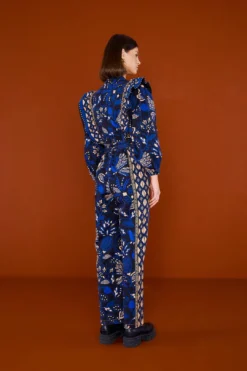 Farm Rio Black Macaw Forest Jumpsuit -Farm Rio Shop 303962 03