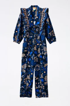 Farm Rio Black Macaw Forest Jumpsuit -Farm Rio Shop 303962 06