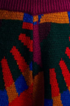 Farm Rio Graphic Toucans Sweater Pants -Farm Rio Shop 303996 05