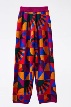 Farm Rio Graphic Toucans Sweater Pants -Farm Rio Shop 303996 06