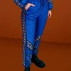 Farm Rio Black Macaw Forest Quilted Pants