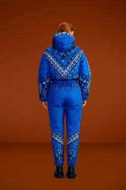 Farm Rio Black Macaw Forest Quilted Pants -Farm Rio Shop 304153 03