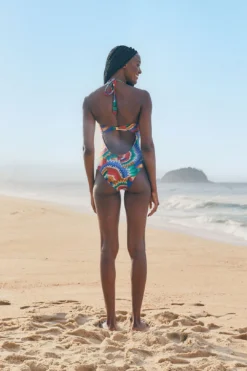 Farm Rio Chevron Toucans One Piece Swimsuit 8 Farm Rio Chevron Toucans One Piece Swimsuit -Farm Rio Shop 304292 04