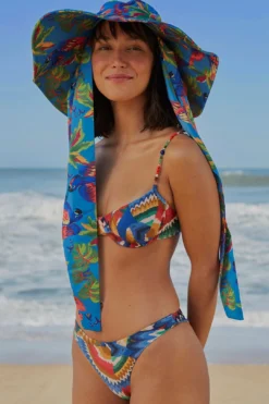 Farm Rio Chevron Toucans Bikini Bottom -Farm Rio Shop 304294 03
