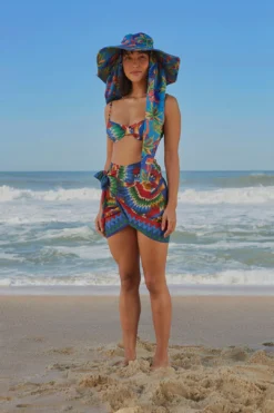 Farm Rio Chevron Toucans Cover Up 8 Farm Rio Chevron Toucans Cover Up -Farm Rio Shop 304295 02