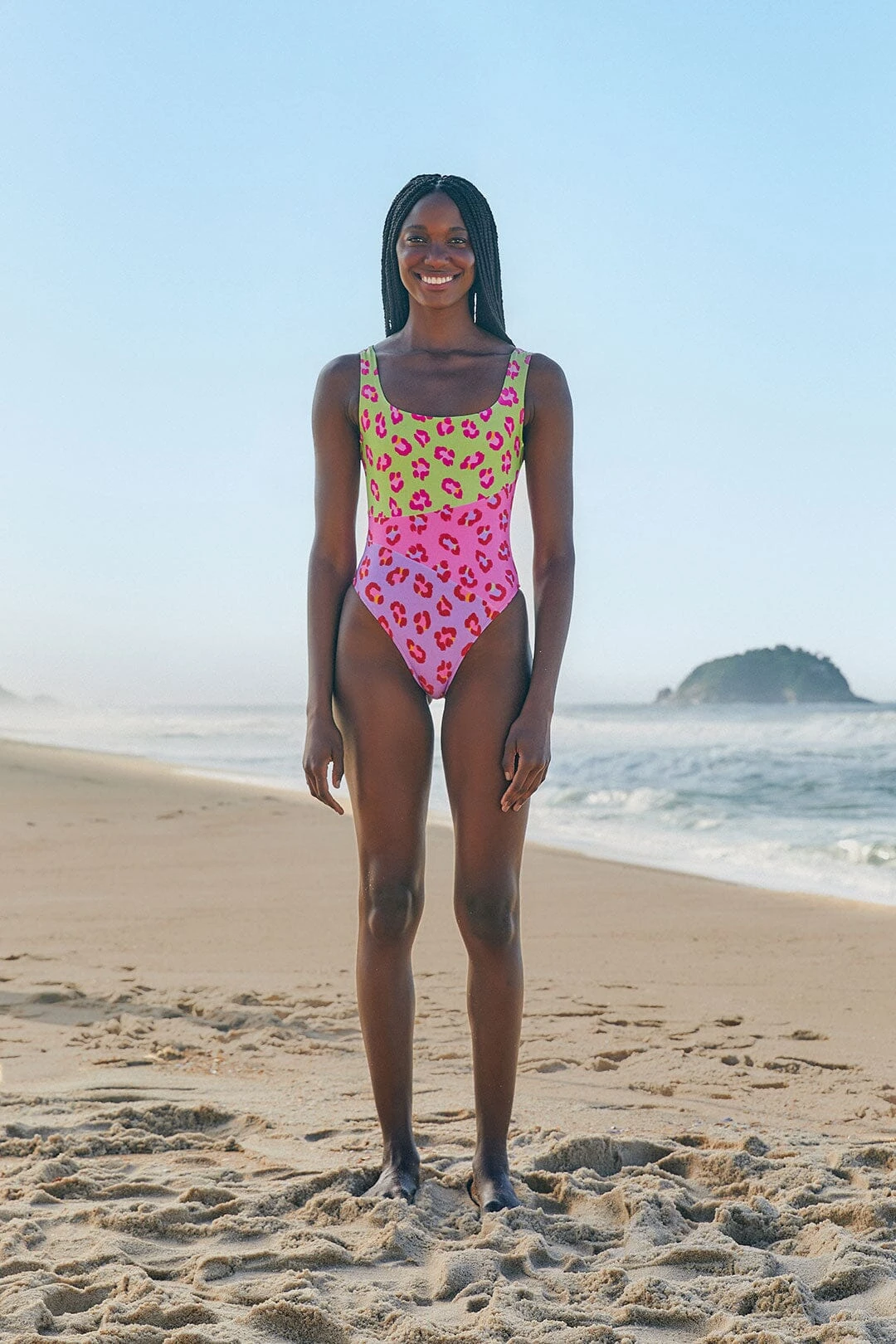 Farm Rio Maxi Leopard Patch One Piece Swimsuit 4 Farm Rio Maxi Leopard Patch One Piece Swimsuit - Image 4