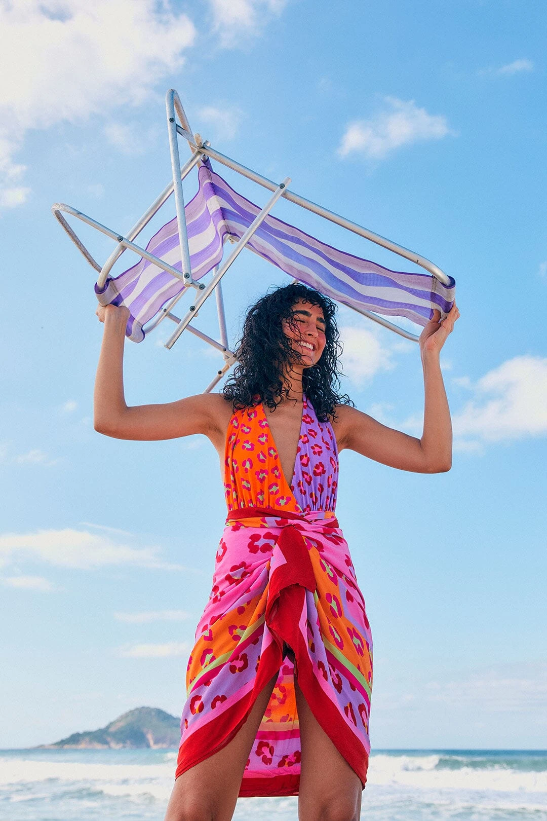 Farm Rio Maxi Leopard Patch Sarong 1 Farm Rio Maxi Leopard Patch Sarong