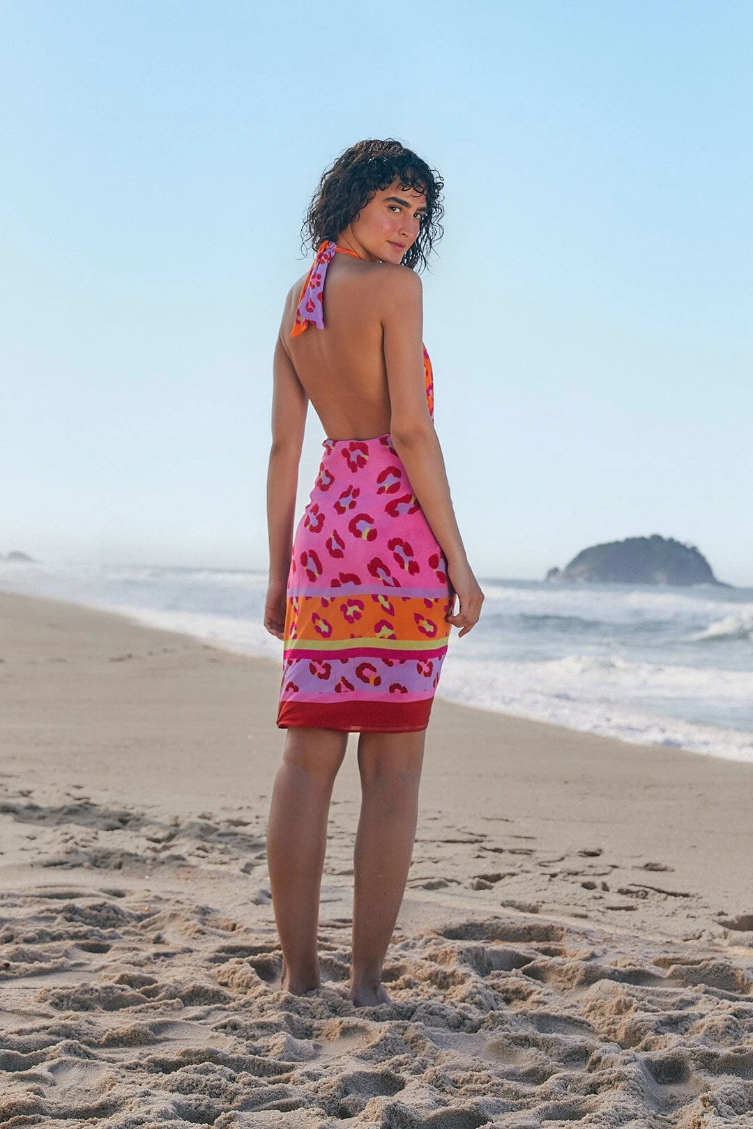 Farm Rio Maxi Leopard Patch Sarong 2 Farm Rio Maxi Leopard Patch Sarong - Image 2