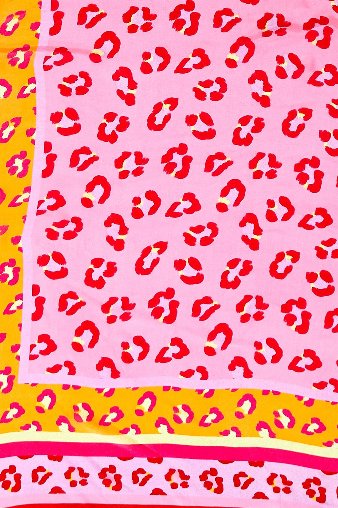 Farm Rio Maxi Leopard Patch Sarong 7 Farm Rio Maxi Leopard Patch Sarong - Image 7