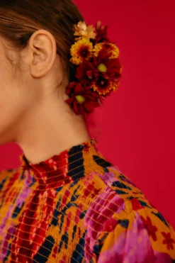 Farm Rio Yellow Floral Dream Blouse -Farm Rio Shop 304566 03 1 scaled