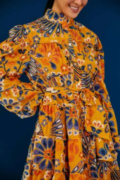 Farm Rio Yellow Pineapple Flowers Mini Dress 7 Farm Rio Yellow Pineapple Flowers Mini Dress -Farm Rio Shop 304585 03 scaled