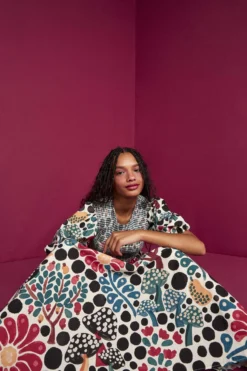 Farm Rio Mushroom Forest Organic Cotton Midi Dress 7 Farm Rio Mushroom Forest Organic Cotton Midi Dress -Farm Rio Shop 304592 03 scaled