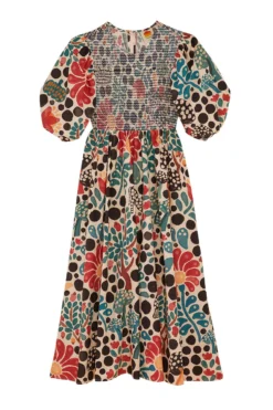 Farm Rio Mushroom Forest Organic Cotton Midi Dress 9 Farm Rio Mushroom Forest Organic Cotton Midi Dress -Farm Rio Shop 304592 06