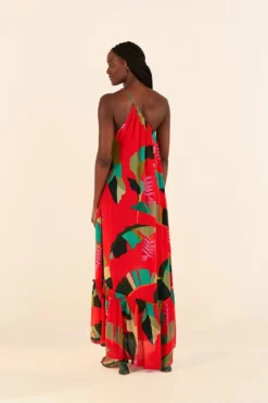 Farm Rio Red Heliconia Maxi Dress 9 Farm Rio Red Heliconia Maxi Dress -Farm Rio Shop 305296 04