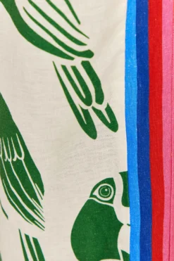 Farm Rio Off-White Rainbow Toucans Pants -Farm Rio Shop 306073 05 scaled