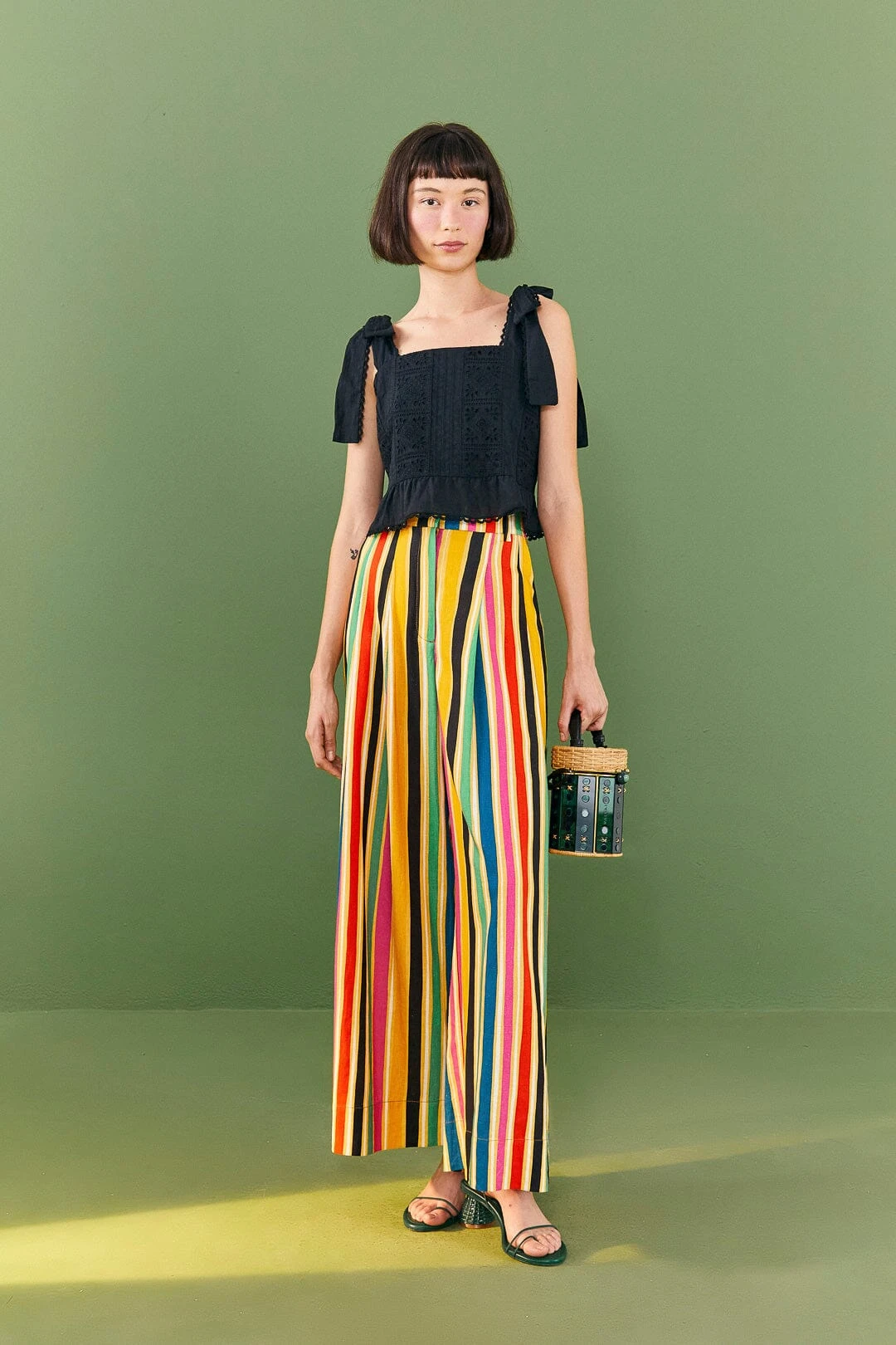 Farm Rio Black Lace Top 2 Farm Rio Black Lace Top - Image 2