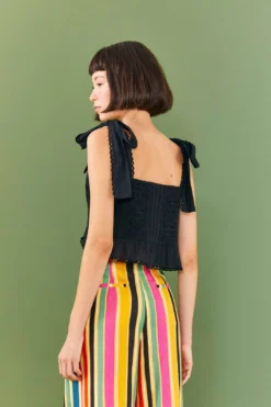 Farm Rio Black Lace Top 7 Farm Rio Black Lace Top -Farm Rio Shop 306075 03