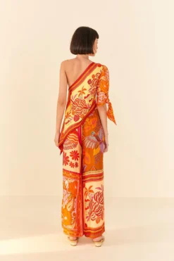 Farm Rio Forest Mixed Scarves Lenzing™ Ecovero™ Viscose Crop Top 9 Farm Rio Forest Mixed Scarves Lenzing™ Ecovero™ Viscose Crop Top -Farm Rio Shop 306093 03