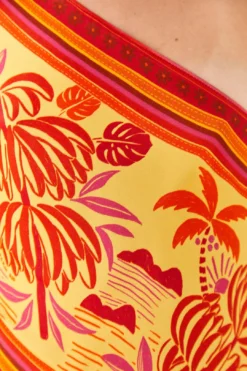 Farm Rio Forest Mixed Scarves Lenzing™ Ecovero™ Viscose Crop Top 11 Farm Rio Forest Mixed Scarves Lenzing™ Ecovero™ Viscose Crop Top -Farm Rio Shop 306093 05