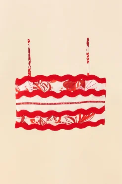 Farm Rio Off-White Rio Tiles Crop Top 9 Farm Rio Off-White Rio Tiles Crop Top -Farm Rio Shop 306125 05