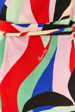 Farm Rio Colorful Monstera Mini Dress 10 Farm Rio Colorful Monstera Mini Dress -Farm Rio Shop 306137 05